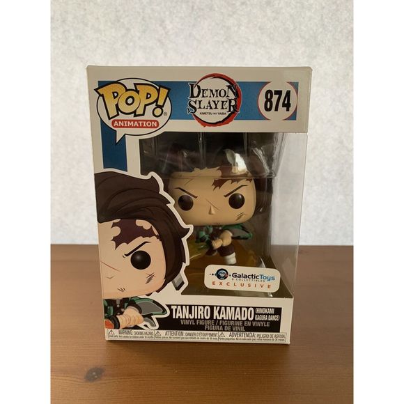 Funko Other - Funko POP! Animation Demon Slayer- Tanjiro Kamado #874 Galactic Toys Exclusive